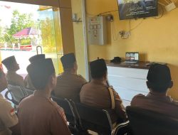 Polsek Pulau Derawan Gelar Binrohtal Rutin, Ajak Anggota Perkuat Iman dan Kebaikan dalam Rumah Tangga