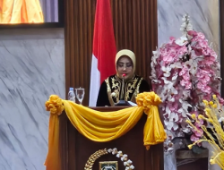 Bupati Paparkan Capaian Penghargaan dalam Rapat Paripuran Hari Jadi