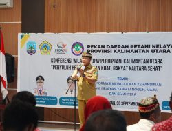 Buka Konferensi DPW Perhiptani Kaltara, Gubernur Ajak Penyuluh Majukan Pertanian