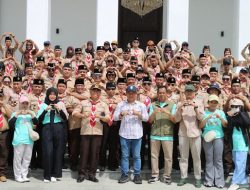 Pramuka Sambangi IKN, Saksikan Langsung Pembangunan Ibu Kota Masa Depan Indonesia