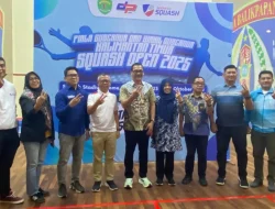 Menuju PON 2028 Lewat Kejuaraan Squash Open 2025, Dispora Kaltim Semangat Pantang Menyerah
