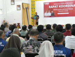 Buka Rakor Pilkades Tahun 2025, Kilat A. Md ini Bukan Hanya Ajang Politik, Ini Bagian Pembangunan Demokrasi Desa