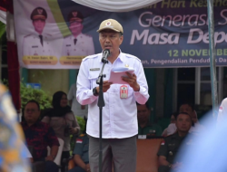 Mewakil Bupati Nunukan, Asisten Pemerintahan dan Kesra Membacakan Sambutan Menteri Kesehatan RI di Apel HSN Tahun 2025