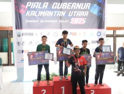 Kejuaraan Gulat Piala Gubernur 2025 Resmi Ditutup, Bulungan Raih Juara Umum