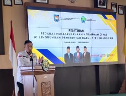 Buka Pelatihan PPK 2025, Sekda Bulungan PPK Ujung Tombak Keuangan Daerah 