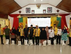 Wali Kota Tarakan Serahkan Bantuan Yang Terdampak dan Bantuan Cadangan Pangan