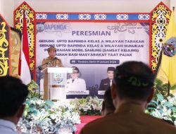 Gubernur Resmikan UPTD Bapenda Kaltara Wilayah Tarakan dan Nunukan