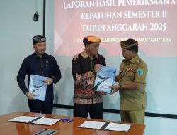Gubernur Terima LHP BPK Terkait Pengelolaan Lingkungan dan Pertambangan