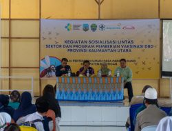 Pertama di Kaltara, Dinkes Kaltara Sosialisasi Pelaksanaan Vaksinasi DBD di Desa Panca Agung, Kabupaten Bulungan