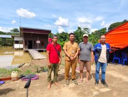 Dinas Sosial Kaltim Tinjau Banjir di Pondok Labu, Pastikan Logistik Pengungsi Terpenuhi