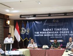 Rapat Timpora, Wawali Kota Tarakan Pengawasan Aktivitas Orang Asing Tanggung Jawab Bersama