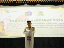 Wali Kota Tarakan Pinta Penyalurannya Harus Terarah