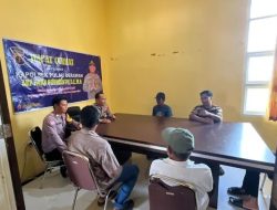 Polsek Pulau Derawan Gelar Jumat Curhat Bersama Masyarakat Kampung Tanjung Batu