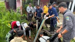 Bupati Malinau Pimpin Bersih Bersih Pasca Lebaran dan Banjir