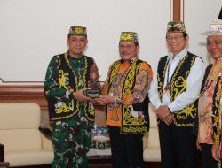 Wagub Audiensi dengan Pangdam Mulawarman, Bahas Generasi Dayak Kenyah Masuk TNI