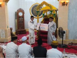 Wali Kota Serahkan Bantuan untuk Masjid Mishbahush Shudur