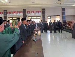 119 Pejabat Dilantik, 11 Camat Berganti dan Dinas Damkar Berau Mulai Diisi