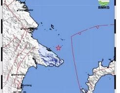 Berau Terkini Terasakan Gempa 4,3 M 10 KM