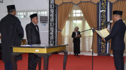 Bupati Lantik Inspektur Inspektorat Bulungan