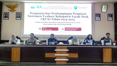 Pemkab Berau Dorong Evaluasi KLA Lebih Objektif dan Berbasis Data