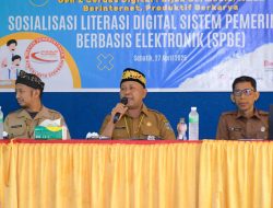 DKISP Kaltara Perkuat Literasi Digital Pelajar di Perbatasan Sebatik