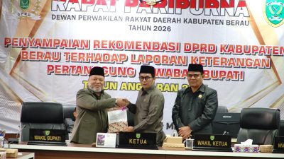 Rekomendasi DPRD Jadi Bahan Evaluasi, Pemkab Berau Perkuat Program 2026