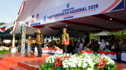 Pimpin Upacara Hardiknas 2026, Gubernur Serukan Penguatan Pendidikan Nasional
