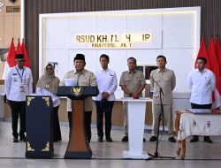 Presiden Prabowo Resmikan RSUD K.H. Muhammad Thohir Krui, Hadirkan Layanan Kesehatan Modern Masyarakat Pesisir Barat