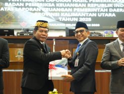 Kaltara Raih Opini WTP ke-12, Gubernur Tegaskan Komitmen Perkuat Tata Kelola Keuangan