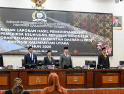 DPRD Gelar Rapat Paripurna ke-11, Pemprov Kaltara Kembali Raih Opini WTP dari BPK RI
