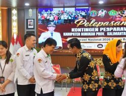 Dilepas Bupati Nunukan, Kontingen Pesparawi Nunukan Siap Berlaga di Pesparawi Nasional XIV di Manokwari
