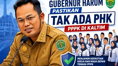 Gubernur Harum Pastikan Tak Ada PHK PPPK di Kaltim