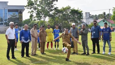 Pemkab Bulungan Dorong Lahirnya Talenta Sepak Bola Berprestasi dan Berkarakter