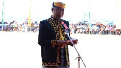 Saat Padaw Tuju Dulung Berlayar, Semangat Budaya Kaltara Ikut Mengarungi Laut