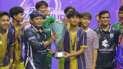 Tutup Turnamen Futsal Pelajar, Gubernur Motivasi Atlet Muda Raih Prestasi Lebih Tinggi