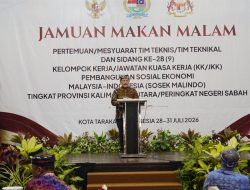 Gala Dinner KK/JKK Sosek Malindo Jadi Momentum Perkuat Hubungan Kaltara-Sabah