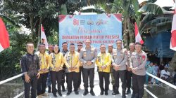 Wali Kota Tarakan Hadiri Peresmian Jembatan Merah Putih Presisi