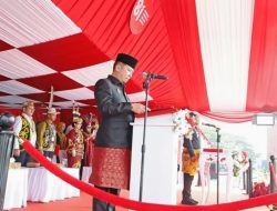 Ketua DPRD Kaltara Bacakan Teks Proklamasi HUT ke-81 RI