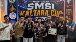 SMSI Kaltara Cup 2026 Rampung, The White Lotus Bawa Pulang Trofi Juara Pertama