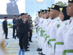 40 Paskibraka Kaltim Dikukuhkan, Wagub Seno Pesan Jaga Kehormatan dan Nama Baik Daerah