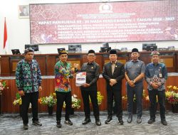 Rapat Paripurna Ke-20 DPRD Kaltara, Sekda Sampaikan Nota Keuangan Rancangan Perubahan APBD Kaltara Tahun 2026