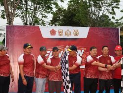 Ikut Meramaikan Fun Run, Wakil Ketua DPRD Kaltara Perkuat sinergi TNI dan Masyarakat 