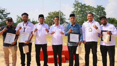 Bupati Irwan Sabri Pimpin Upacara HUT ke-81 PMI dan Buka Kemah Bakti PMR Perbatasan