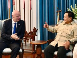 Terima Presiden FIFA, Presiden Prabowo: Sepak Bola Bangun Prestasi dan Karakter Bangsa