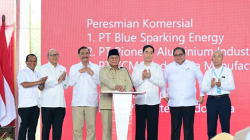 Presiden Prabowo Luncurkan 11 Proyek Hilirisasi dengan Total Investasi Senilai Rp180 Triliun di Maluku Utara