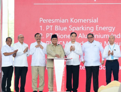 Presiden Prabowo Luncurkan 11 Proyek Hilirisasi dengan Total Investasi Senilai Rp180 Triliun di Maluku Utara