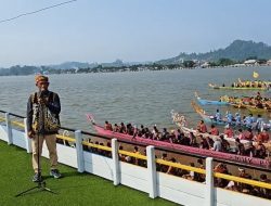 Bupati Syarwani Resmikan Festival Sungai Kayan 2026, Tampilankan 122 Perahu dengan 3.500 Pendayung
